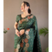 Picture of Sublime Silk Sea Green Saree