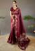 Picture of Nice Silk Maroon Saree