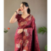 Picture of Nice Silk Maroon Saree