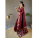 Picture of Nice Silk Maroon Saree