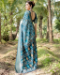 Picture of Wonderful Silk Light Steel Blue Saree