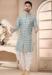 Picture of Sublime Silk Sky Blue Kurtas