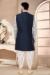 Picture of Beauteous Silk Navy Blue Kurtas