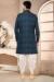 Picture of Admirable Silk Midnight Blue Kurtas