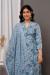 Picture of Stunning Cotton Cadet Blue Readymade Salwar Kameez