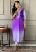 Picture of Stunning Chiffon Dark Orchid Readymade Salwar Kameez