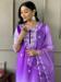 Picture of Stunning Chiffon Dark Orchid Readymade Salwar Kameez