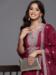 Picture of Appealing Chiffon Maroon Readymade Salwar Kameez