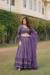 Picture of Resplendent Georgette Purple Lehenga Choli