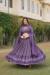 Picture of Resplendent Georgette Purple Lehenga Choli