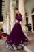 Picture of Magnificent Georgette Dark Magenta Lehenga Choli