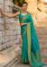 Picture of Sightly Silk Teal Saree