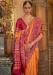 Picture of Enticing Silk Orange Saree