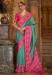 Picture of Bewitching Silk Dark Sea Green Saree