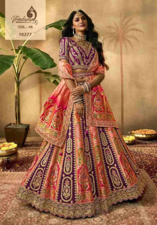 Picture of Sightly Silk Dark Olive Green Lehenga Choli