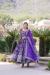 Picture of Radiant Georgette Dark Orchid Readymade Gown