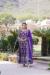 Picture of Radiant Georgette Dark Orchid Readymade Gown