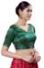 Picture of Shapely Brasso Dark Sea Green Designer Blouse