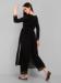 Picture of Sightly Silk Black Readymade Salwar Kameez