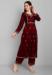 Picture of Charming Silk Maroon Readymade Salwar Kameez