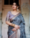 Picture of Sightly Silk Rosy Brown Saree