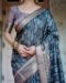 Picture of Sightly Silk Rosy Brown Saree