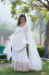 Picture of Magnificent Georgette White Readymade Gown