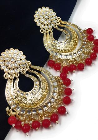 Picture of Superb Dark Red Earrings