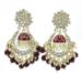 Picture of Comely Maroon Earrings