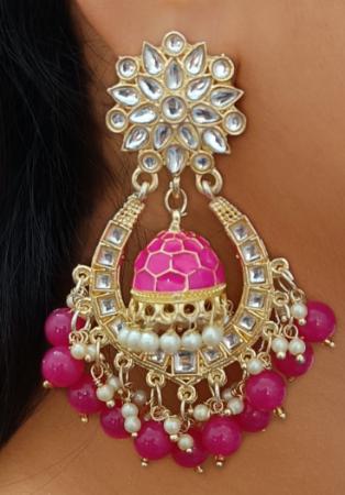 Picture of Appealing Pink Earrings