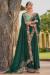 Picture of Good Looking Silk & Organza Sea Green Saree