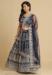 Picture of Alluring Silk Navy Blue Lehenga Choli