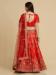 Picture of Pleasing Silk Dark Red Lehenga Choli