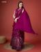 Picture of Elegant Georgette Medium Violet Red Lehenga Choli