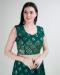 Picture of Appealing Georgette Teal Lehenga Choli