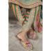 Picture of Chiffon Light Sea Green Straight Cut Salwar Kameez