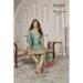 Picture of Chiffon Light Sea Green Straight Cut Salwar Kameez