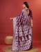 Picture of Splendid Cotton Dark Magenta Saree