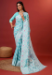 Picture of Ravishing Cotton Light Blue Saree