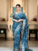 Picture of Graceful Silk Light Sea Green Saree