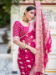 Picture of Beauteous Silk Light Pink Saree