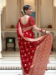 Picture of Bewitching Silk Maroon Saree