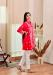 Picture of Radiant Rayon Red Kurtis & Tunic