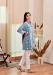 Picture of Marvelous Rayon Slate Grey Kurtis & Tunic