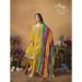 Picture of Elegant Silk Golden Rod Straight Cut Salwar Kameez