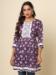 Picture of Radiant Cotton Dark Orchid Kurtis & Tunic