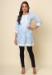 Picture of Resplendent Cotton Light Steel Blue Kurtis & Tunic