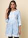 Picture of Resplendent Cotton Light Steel Blue Kurtis & Tunic