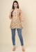 Picture of Resplendent Cotton Burly Wood Kurtis & Tunic