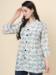 Picture of Beautiful Cotton Ghost White Kurtis & Tunic